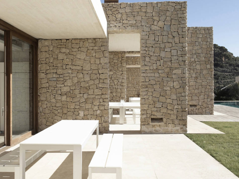  Casa green: rivestimenti in pietra naturale e artificiale