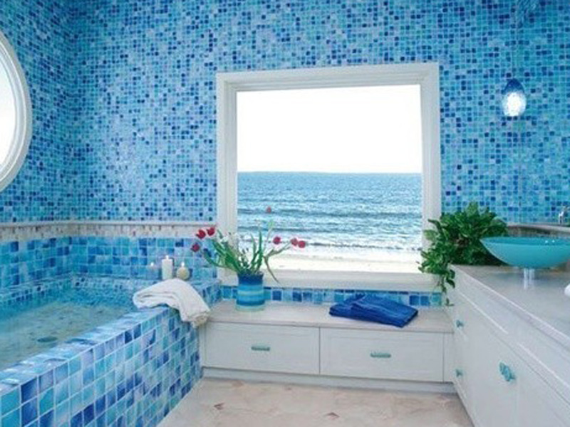  LA CASA AL MARE CHE TUTTI SOGNANO, IMPREZIOSITA DAL MOSAICO.