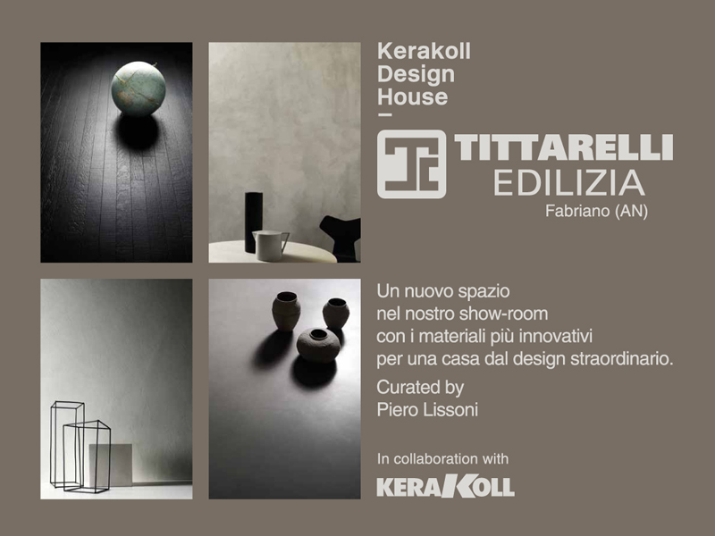  Tittarelli Edilizia presenta Kerakoll Design House