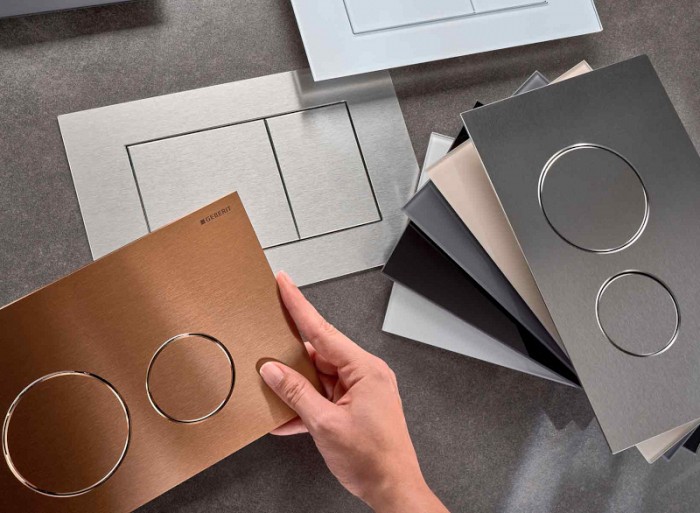 LA PLACCA GEBERIT PER IL BAGNO DEI TUOI SOGNI